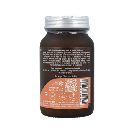 Hifas da Terra Mico Cord-Cordiceps 70 Gélules