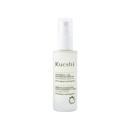Kueshi Sérum Avancé Vitamine C + Ha Kaki et Thé Vert 30 ml