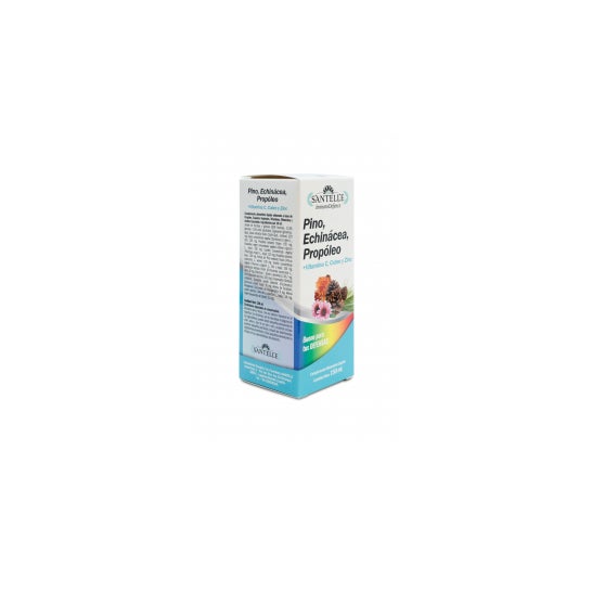 Santelle Pino Echinacea, Propóleo, Vitamina C, Cobre y Zinc 150ml