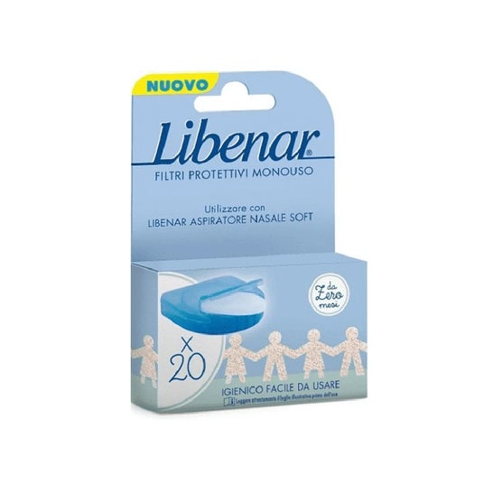 Libenar Baby Recargas Filtros Protetores Monouso 20 Unidades Libenar Baby Recargas Filtros Protetores Monouso 20 Unidades