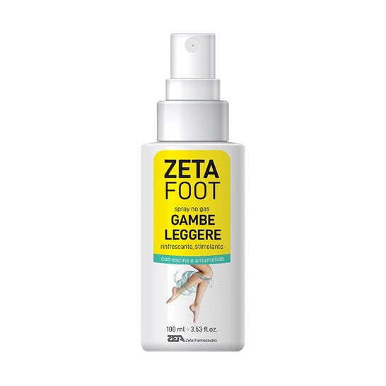 Zeta Foot Spray No Gas Jambes Legeres 100ml
