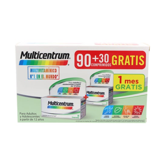 Multicentrum 90+ 30 Comprimés