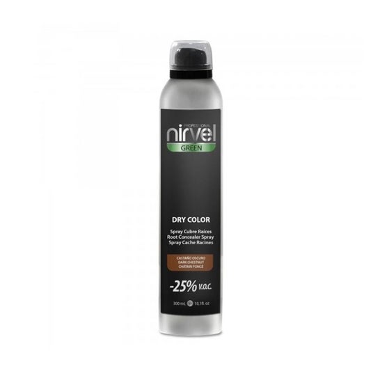 Nirvel Green Dry Color Spray Chatain Clair 300ml