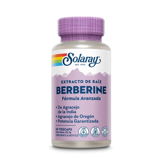 Solaray Berbérine Berbérine 60 Caps