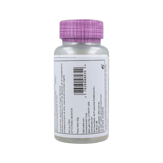 Solaray Berbérine Berbérine 60 Caps
