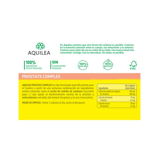 Aquilea Prostate 30 gélules