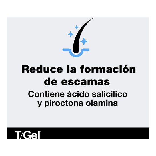 Neutrogena® T/Gel Shampooing Antipelliculaire Cheveux Gras 2x250ml
