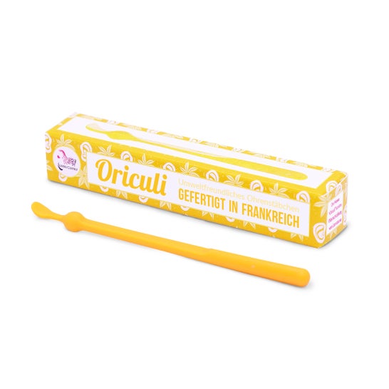 Lamazuna Oriculi Nettoyeur D'Oreilles Écologique En Bioplastique Jaune