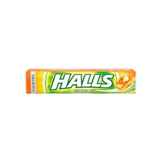 Halls Bonbons Citron Mix Sans Sucre 32g