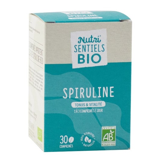 Nutri'sentiel Spiruline Bio Tonus et Vitalité 30comp