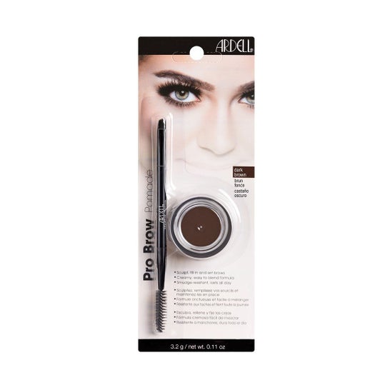 Ardell Brow Pomade Pro Brow with Brush Dark Brown 3,2g
