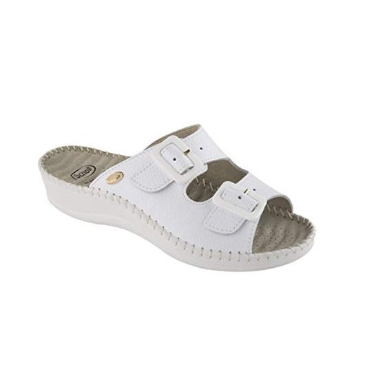 Scholl Weekend Sandale Blanc Taille 39 1 Paire