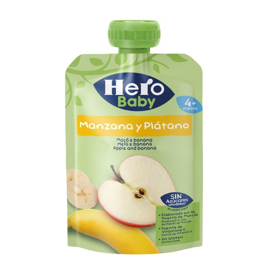 Hero Baby Pomme Banana 100g