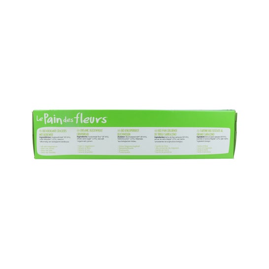 Pain Fleurs Blé Blé Sarrasin Bio 300g Le