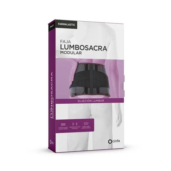 Cinfa Farmalastic Advance Ceinture lombo-sacrée modulaire T- U Cinfa Farmalastic Advance Ceinture lombo-sacrée modulaire T- U