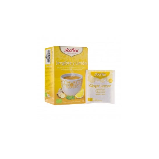 Yogi Tea jengibre y limón 17 bolsas 17 bolsas