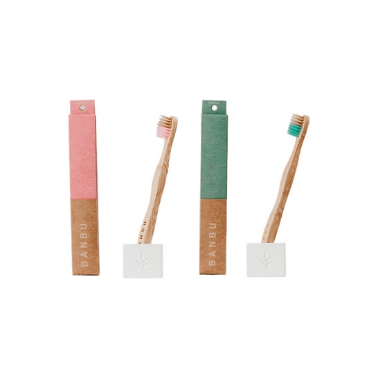 Brosse à dents Banbu Junior Green 1 pièce