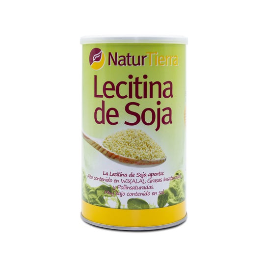Lécithine de soja Naturtierra granulée en boîte de 450 g
