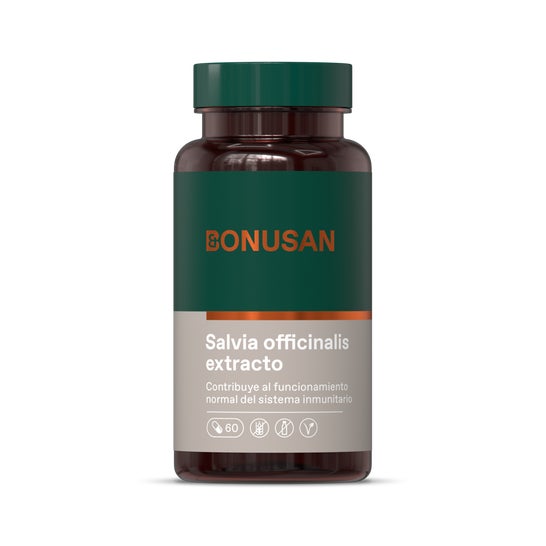 Salvia Officinalis Extracto Bonusan 60 Cápsulas