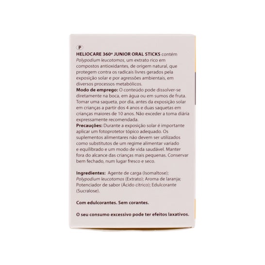 Heliocare 360 Junior Oral 20 bâtonnets