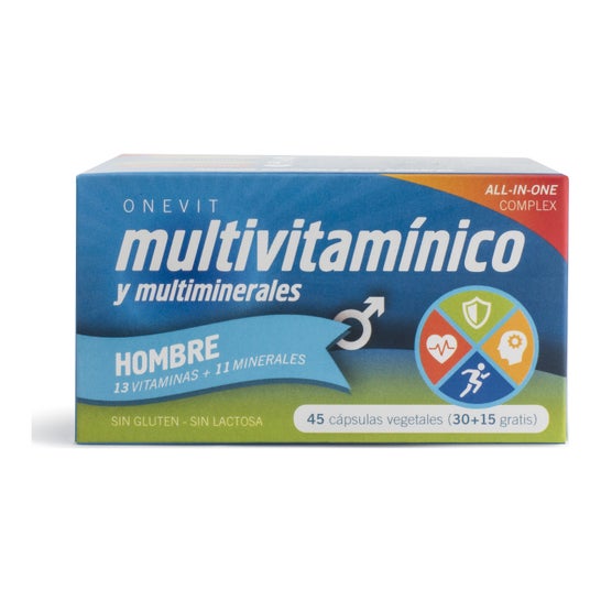 Onevit Multivitamin Men 30+15caps