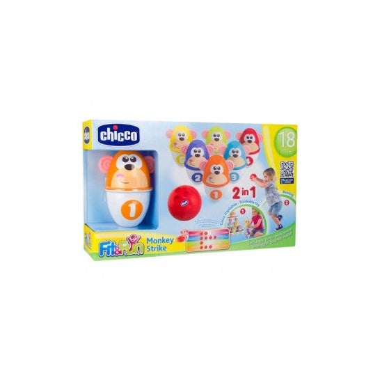 Chicco Fit and Fun Bowling Monkeys 18m+