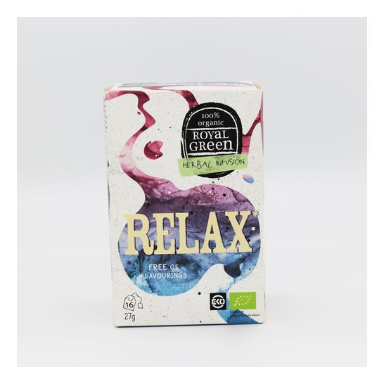 Royal Green Relax Infusion Bio 16uts