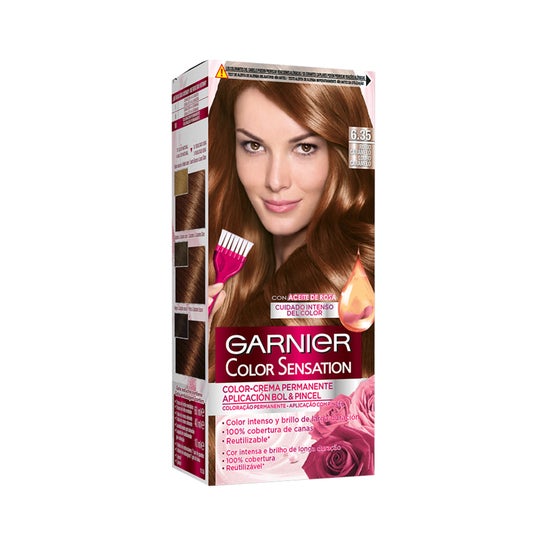 Garnier Color Sensation N°6.35 Caramel Blond 4 pièces