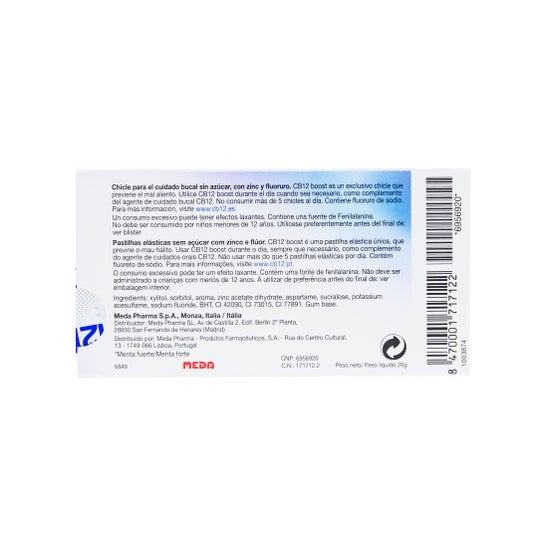 CB12® Boost Chewing-Gums 10 unités