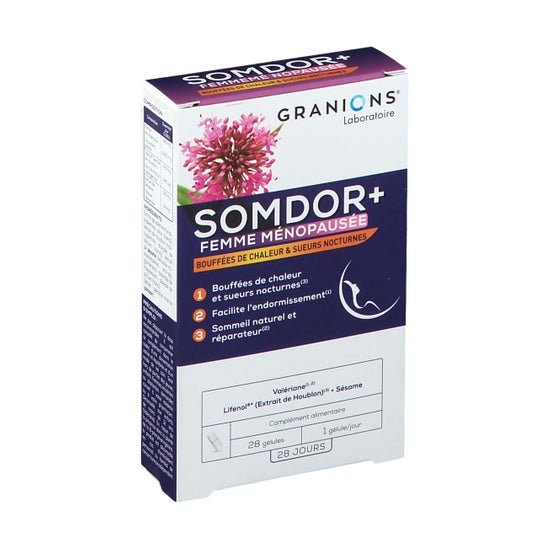 Granions Somdor+ Femme Ménopausée 28 gélules