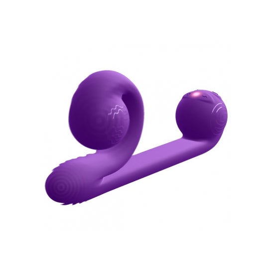 Snail Vibe Multi-Action Vibrator Purple 1ut