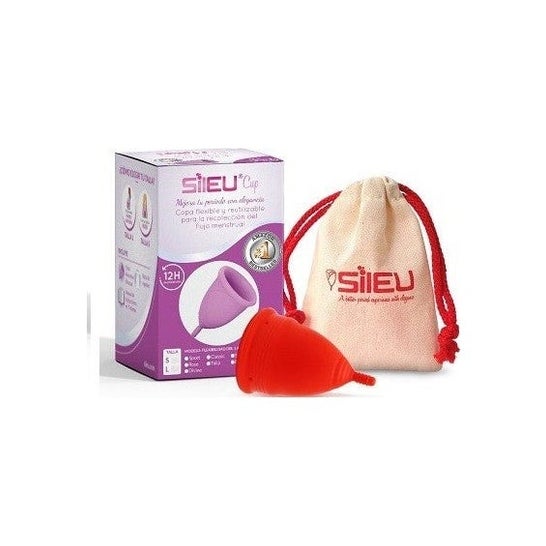 Sileu Cup Rose Rojo Standard Talla S 1ud