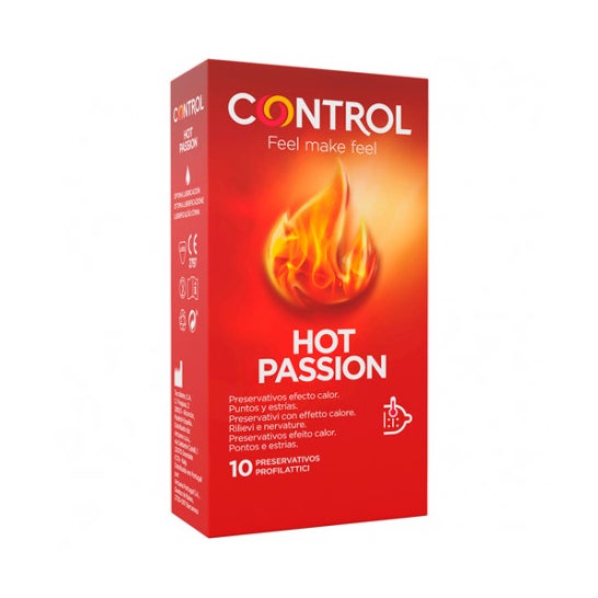 Préservatifs Control Hot Passion 10 pcs