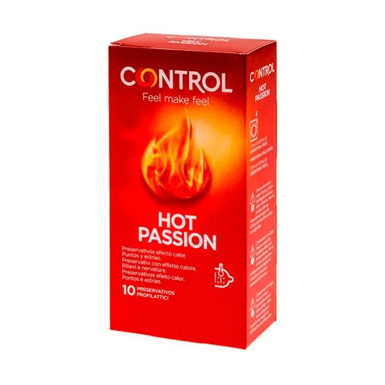 Préservatifs Control Hot Passion 10 pcs Préservatifs Control Hot Passion 10 pcs