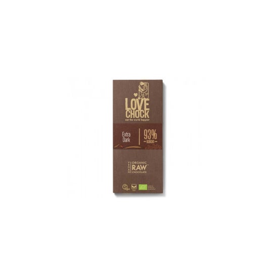 Lovechock Pure Vegan Chocolat Pur 93% 70g