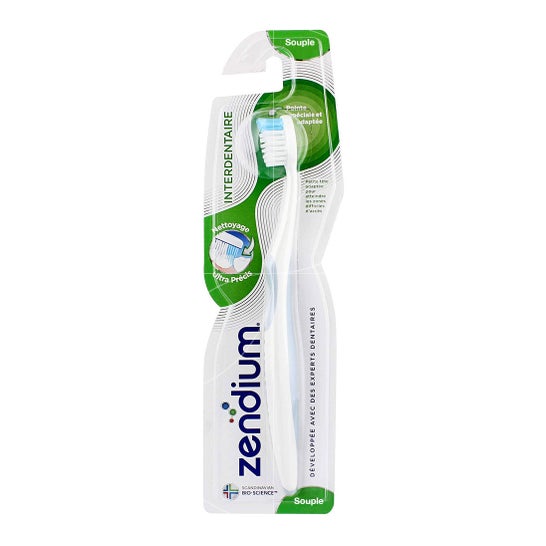 Zendium Cepillo Dental Flexible Interdental Verde 1ud