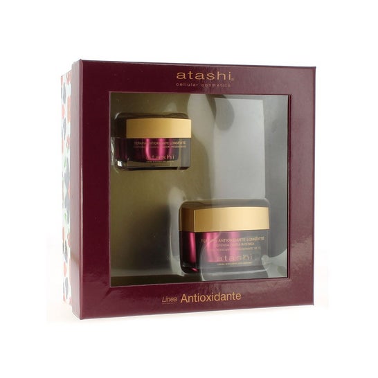 Atashi Cellular Antioxidant Anti-Age 50ml + Crème Hydratante SPF15 50ml
