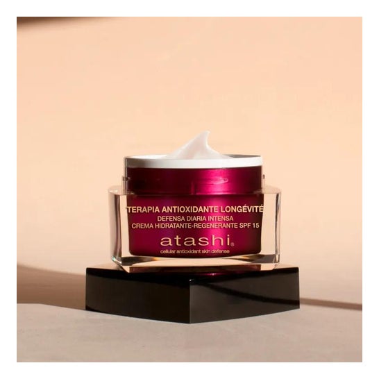 Atashi Cellular Antioxidant Anti-Age 50ml + Crème Hydratante SPF15 50ml Atashi Cellular Antioxidant Anti-Age 50ml + Crème Hydratante SPF15 50ml