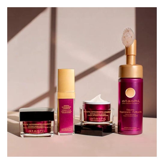Atashi Cellular Antioxidant Anti-Age 50ml + Crème Hydratante SPF15 50ml Atashi Cellular Antioxidant Anti-Age 50ml + Crème Hydratante SPF15 50ml