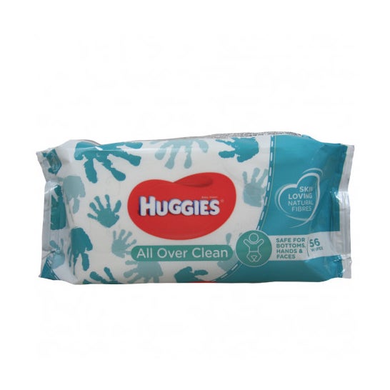 Huggies All Over Clean Wipes 56uds