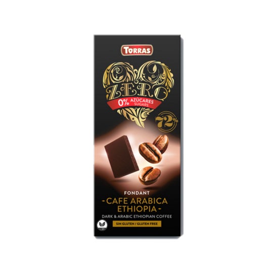 Torras Chocolate Negro Cafe Zero 100g *