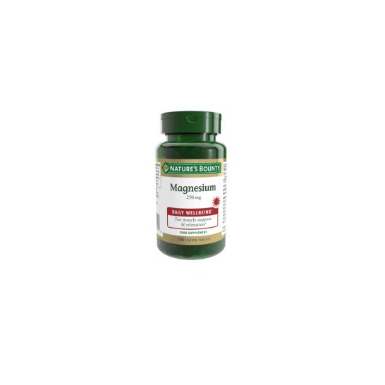 Nature's Bounty Magnésium Pur 250 Mg 100 Comp Comp 100 Comp