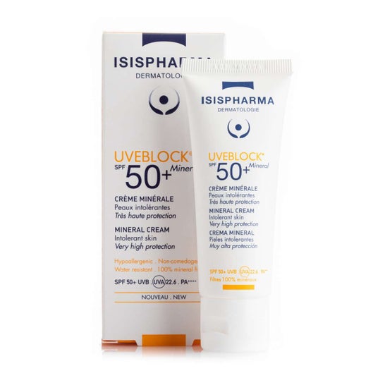 Crème solaire minérale SPF50+ Uriage Bébé - Sans filtres chimiques