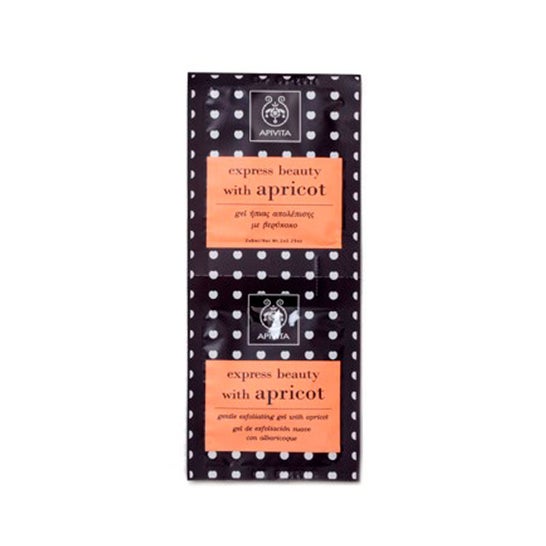 Apivita Express Beauty Masque Exfoliant Abricot 2 x 8 ml