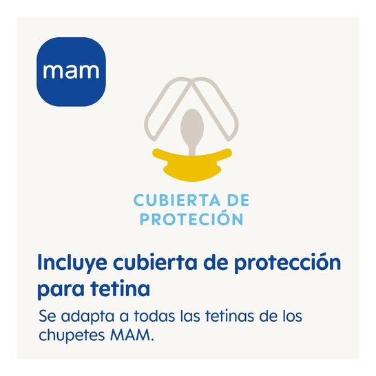 Mam Clip It! & Cover Broche Pour Sucette Et Housse de Protection Mam Clip It! & Cover Broche Pour Sucette Et Housse de Protection