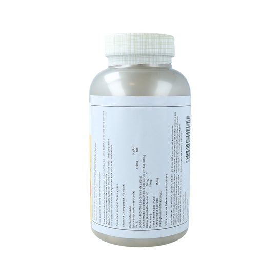 Solaray Vitamine C 485mg 100comp à mâcher 100comp orange à mâcher