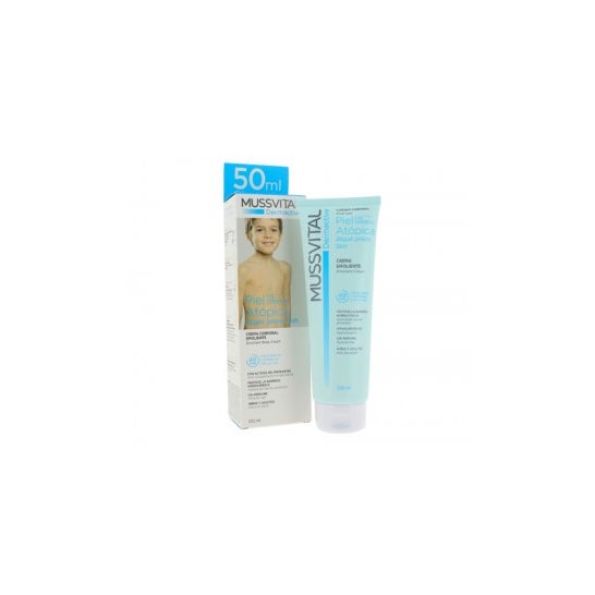 Mussvital Crème Corps Émolliente Peau Atopique 250 ml