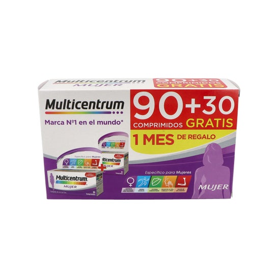 Multicentrum Femmes 90+30 Comprimés