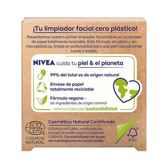 Nivea Naturally Good Facial Cleanser Exfoliating Imperfections 75ml