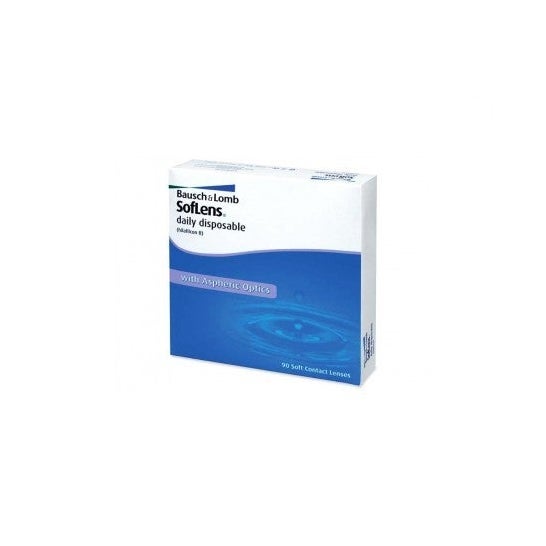 Bausch & Lomb SofLens Daily 90 pcs dioptries -1.00